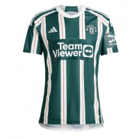 Camisa de time de futebol Manchester United Casemiro #18 Replicas 2º Equipamento 2023-24 Manga Curta